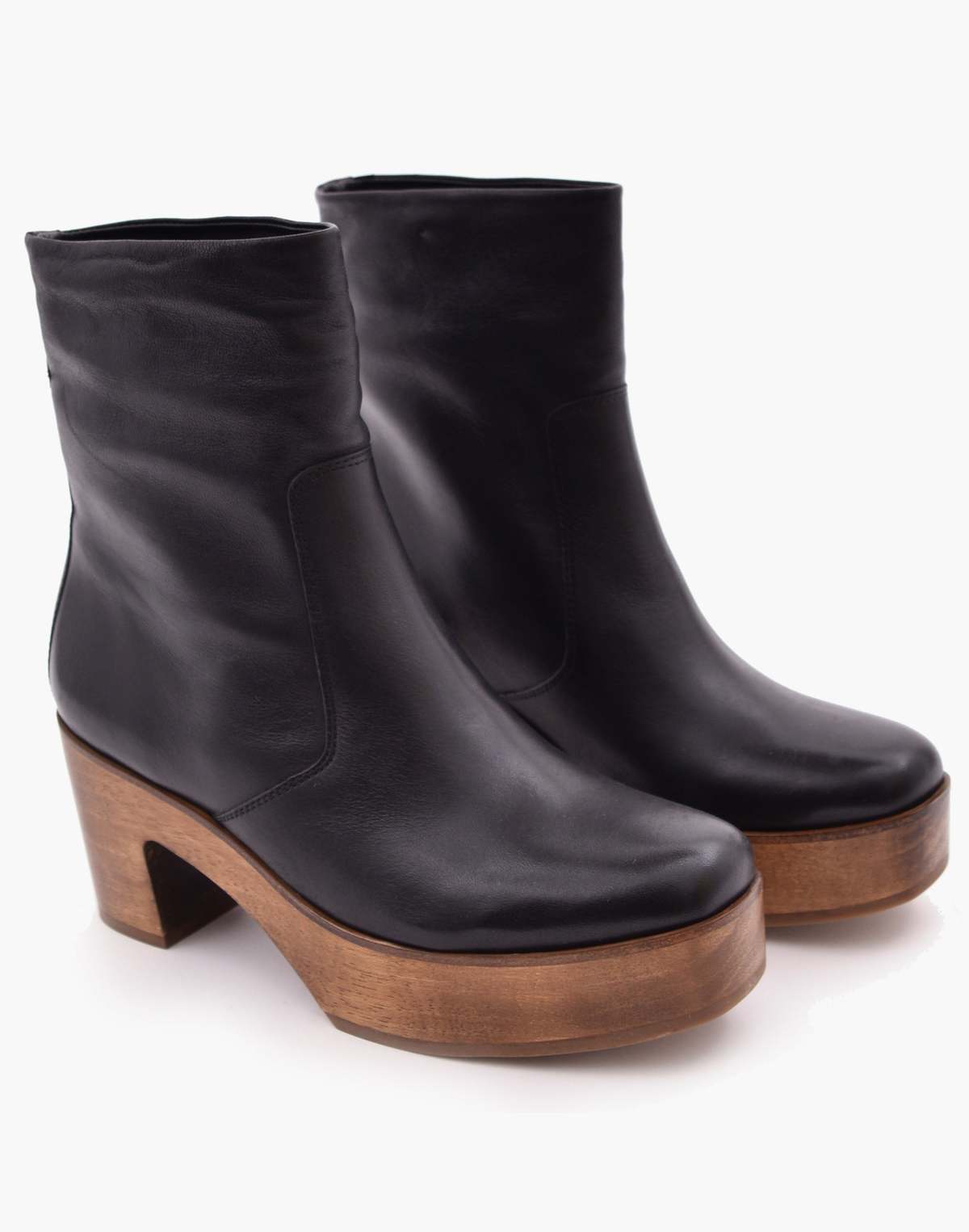 Ariana Bohling Clem Clog Bootie - Black - Image 2 of 4