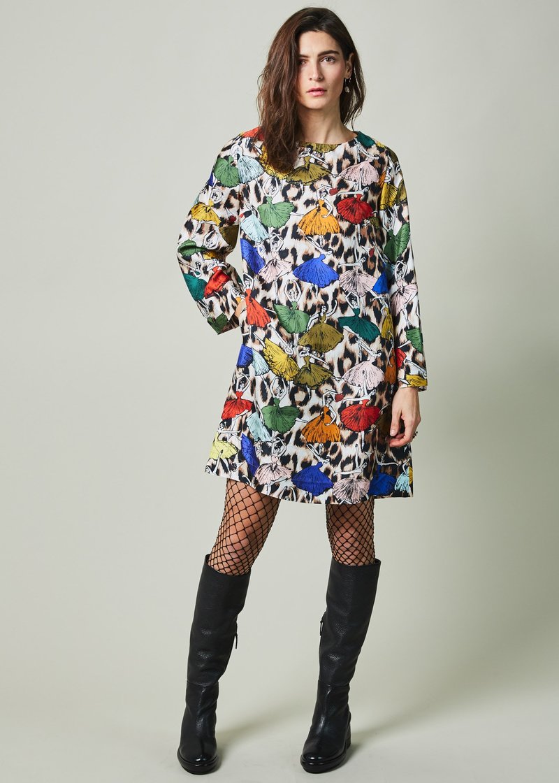 La Prestic Ouiston Madrid Silk Dress La Prestic Ouiston Madrid Silk Dress