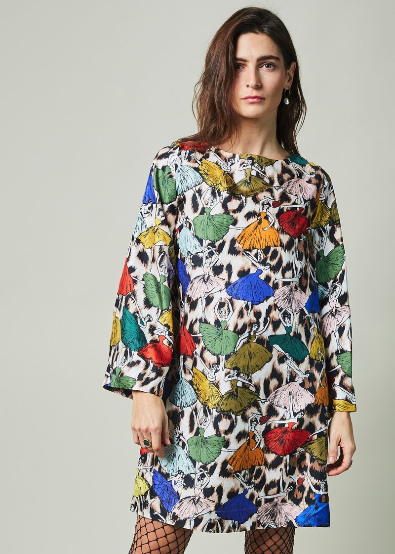 La Prestic Ouiston Madrid Silk Dress La Prestic Ouiston Madrid Silk Dress