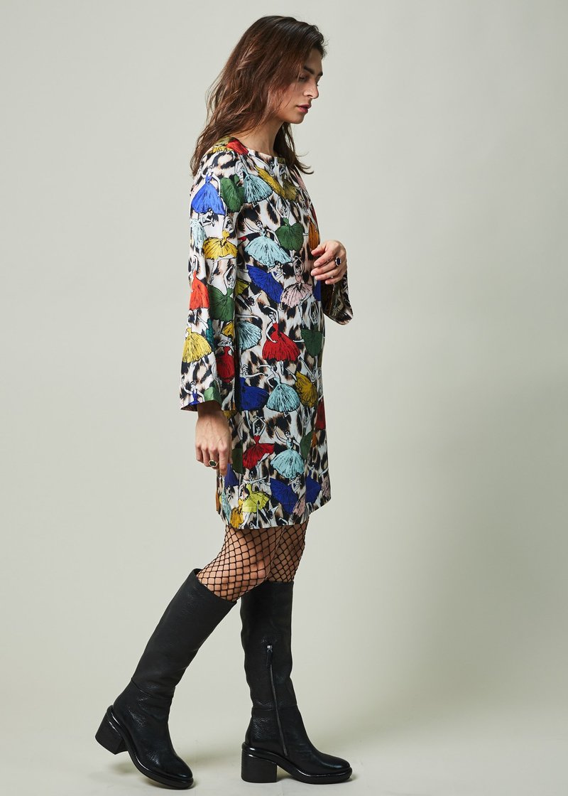 La Prestic Ouiston Madrid Silk Dress La Prestic Ouiston Madrid Silk Dress