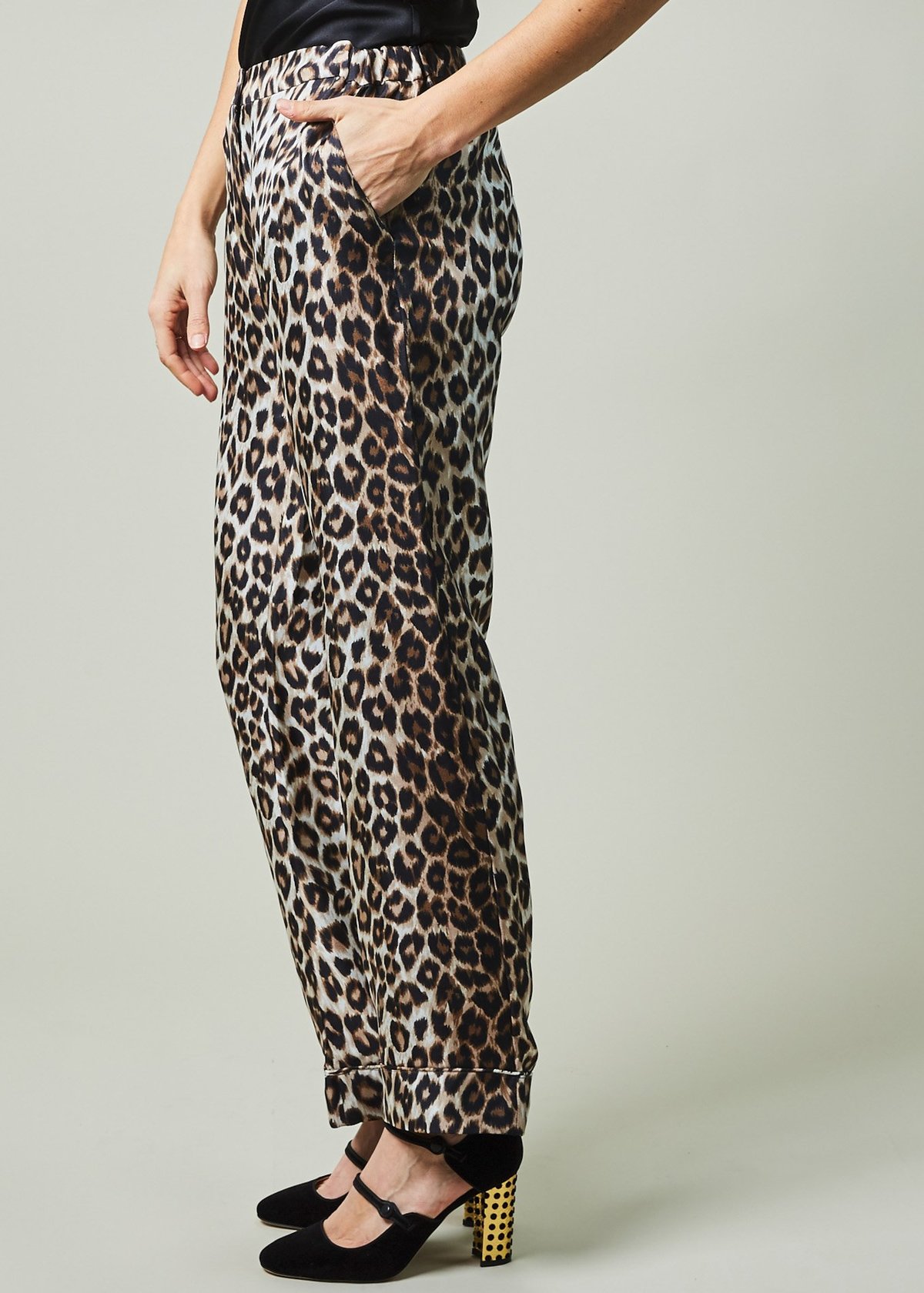 La Prestic Ouiston NY Silk Pant - Classic Panther - Image 3 of 6