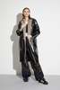 Saint Art Millie Patent Coat - Black - Thumbnail 5