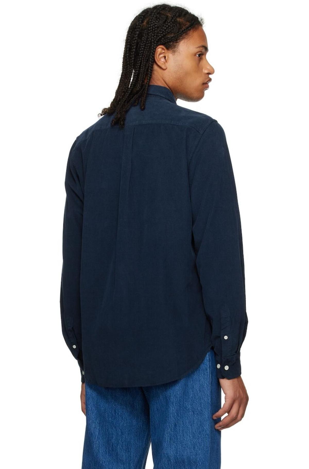 Norse Projects Osvald Organic Flannel Shirt in Sitka Green main image 0
