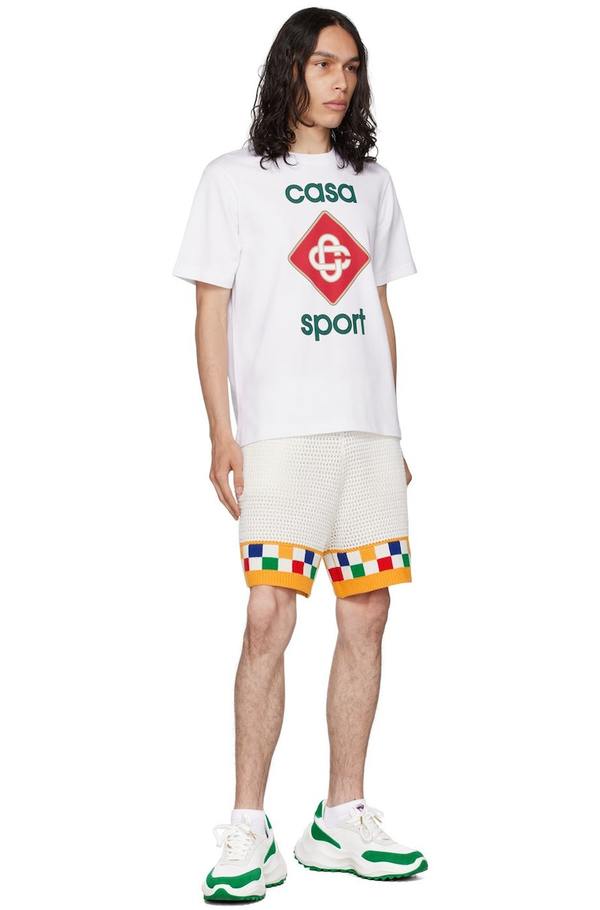 Casablanca Casa Sport T-Shirt - White | Garmentory