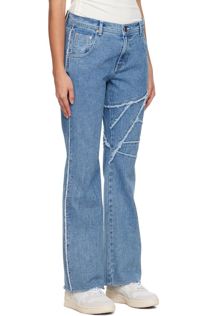 【関税込み】Andersson Bell ブルー Ghentel ジーンズ ANDERSSON BELL Ghentel Jeans - Blue | Garmentory
