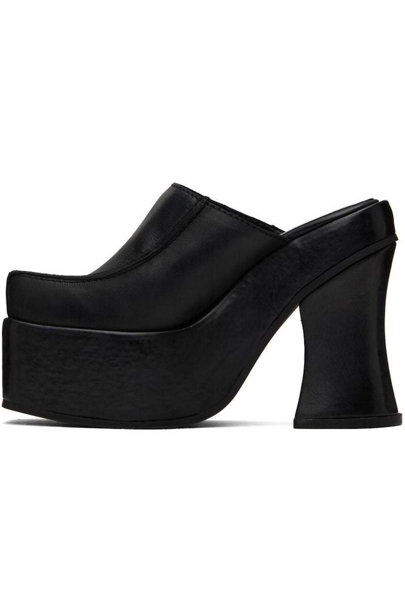 ECKHAUS LATTA Platform Mules - Black | Garmentory