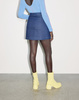 Eve Gravel Austin Mini Skirt - Dark Denim - Thumbnail 4