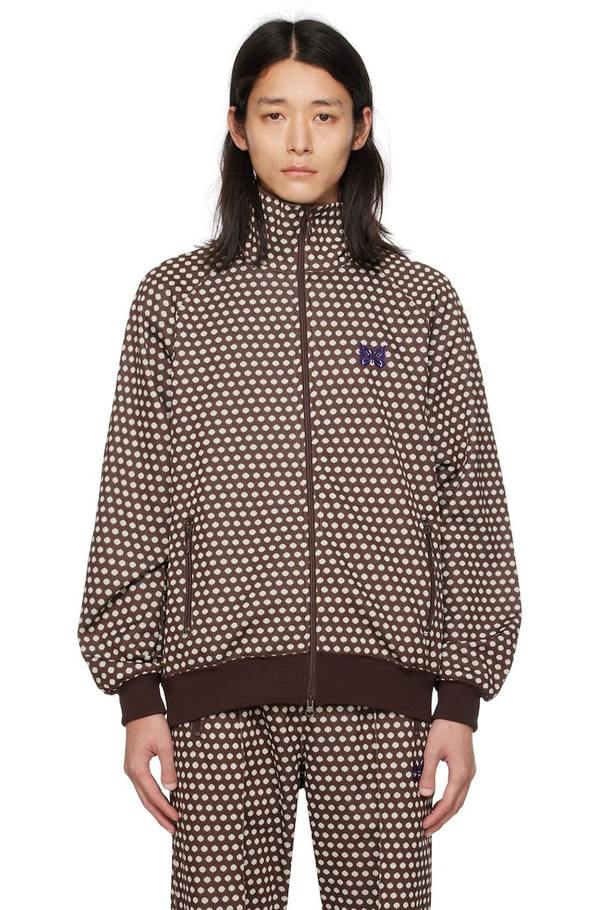 Needles Jacquard Jacket - Brown | Garmentory