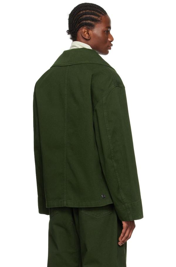 LEMAIRE DISPATCH ジャケット Lemaire Dispatch Jacket Denim Snow Mauve – Neighbour