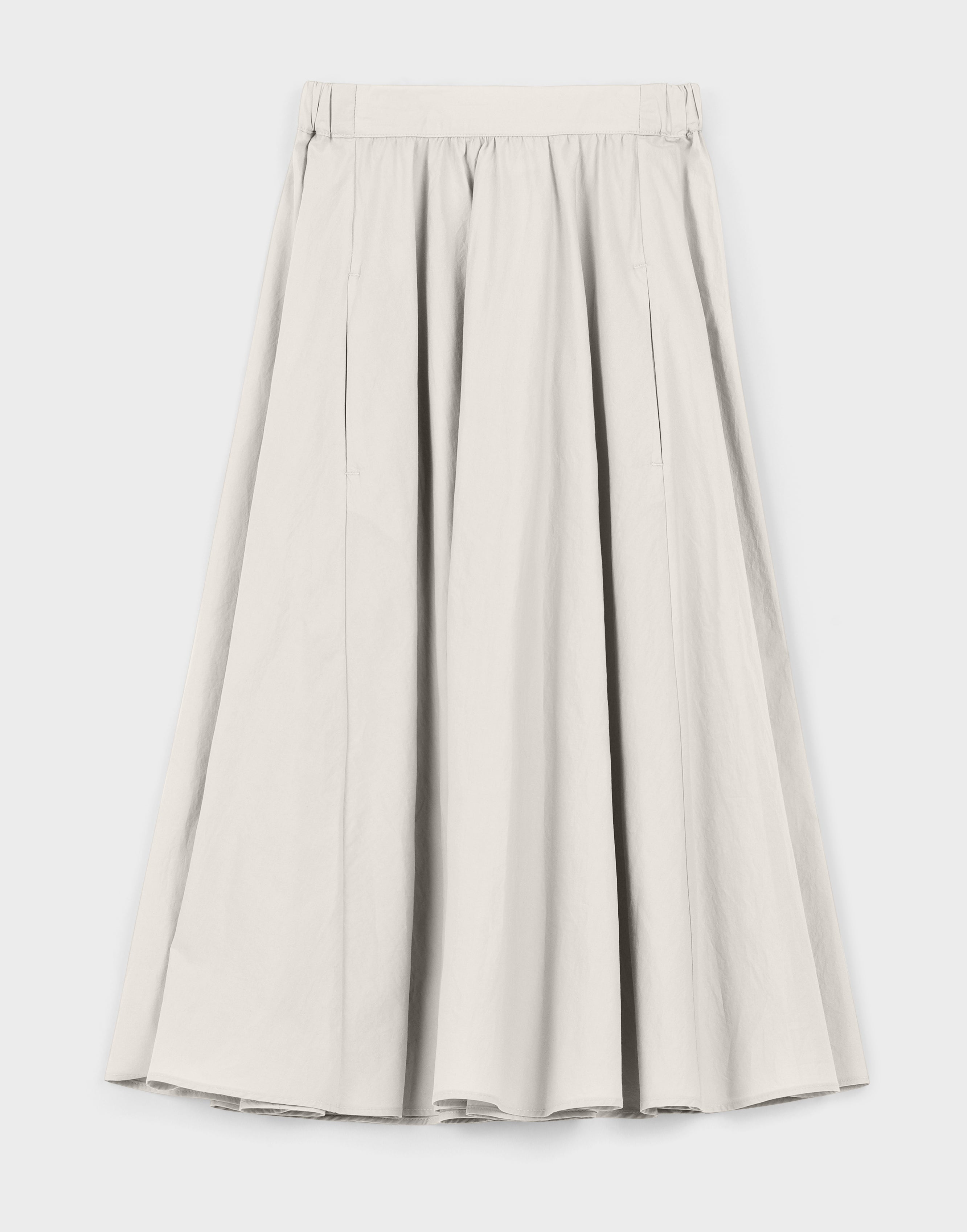 Orchid Poplin Circle Skirt