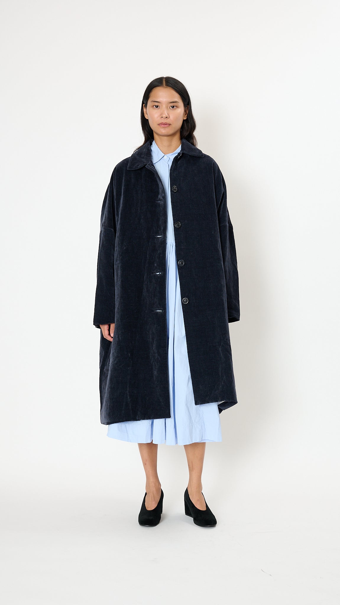 ジャケット・アウター Casey Casey BIG BLOBBY COAT BIG BLOBBY COAT - LACQED - OLIVE – Casey Casey