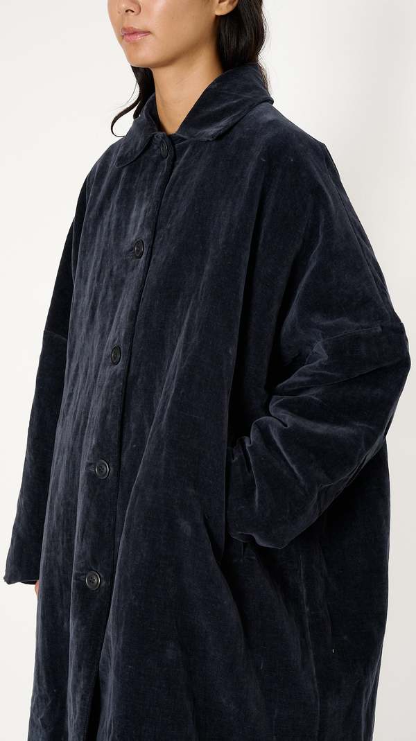 Casey Casey Big Blobby Coat - Navy | Garmentory