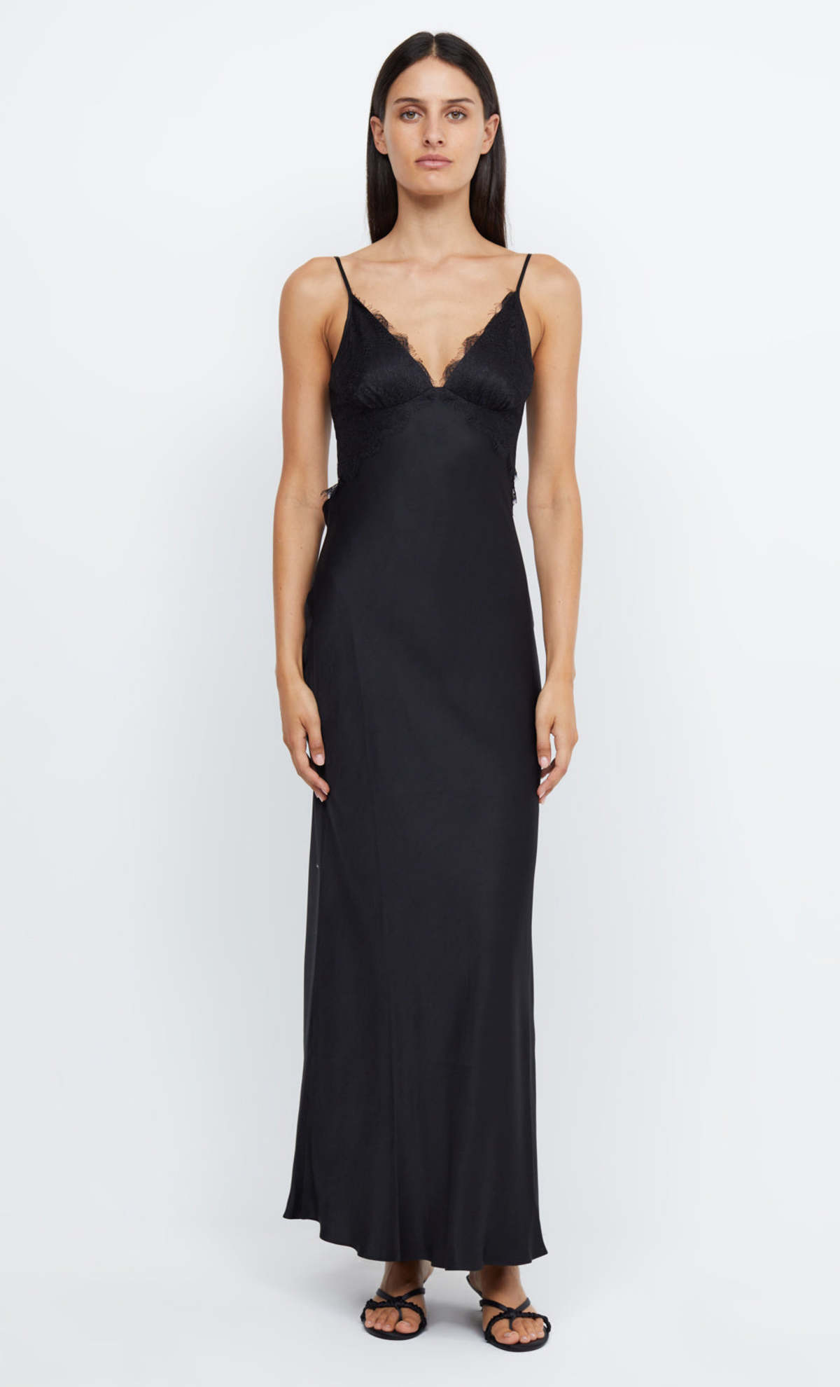bec and bridge black lace dress + Emery Maxi - Halter