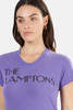Blue&Cream The Lamptons Crewneck Tee - Purple - Thumbnail 3