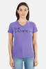 Blue&Cream The Lamptons Crewneck Tee - Purple - Thumbnail 4