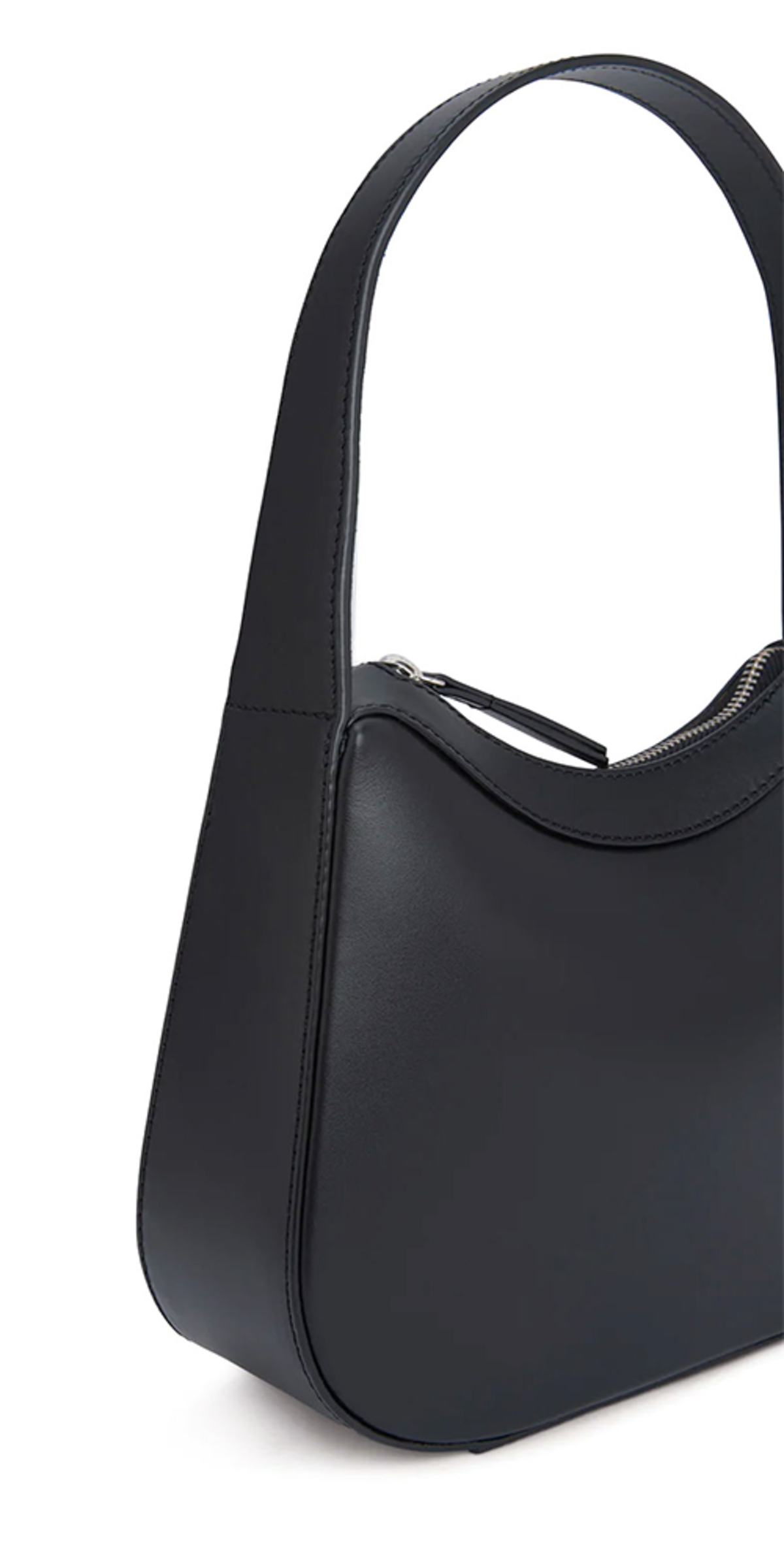 バッグ BY FAR Kiki Black Box Calf Leather BY FAR KIKI BLACK BOX CALF LEATHER | REVERSIBLE