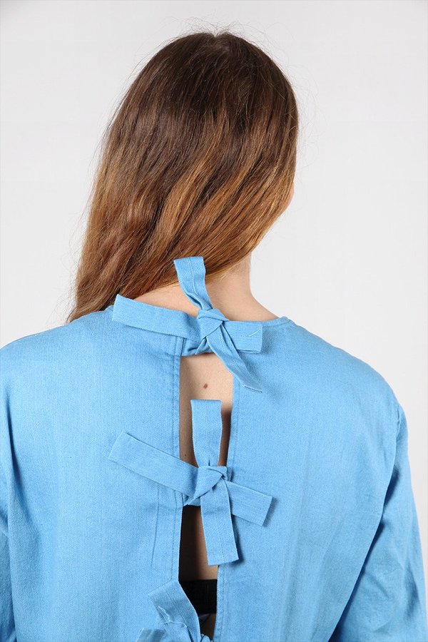 lazy oaf denim dress DDP Lazy Oaf Bad Denim Summer Dress Size S