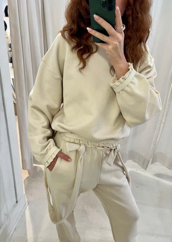Baserange Route Sweatshirt - Undyed | Garmentory