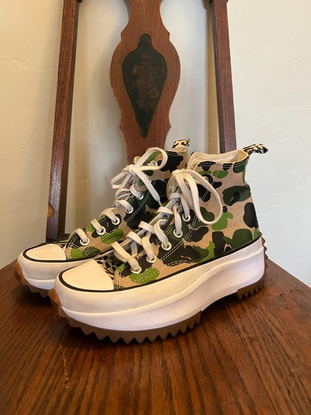 Chuck taylor all star vintage camo star high clearance top