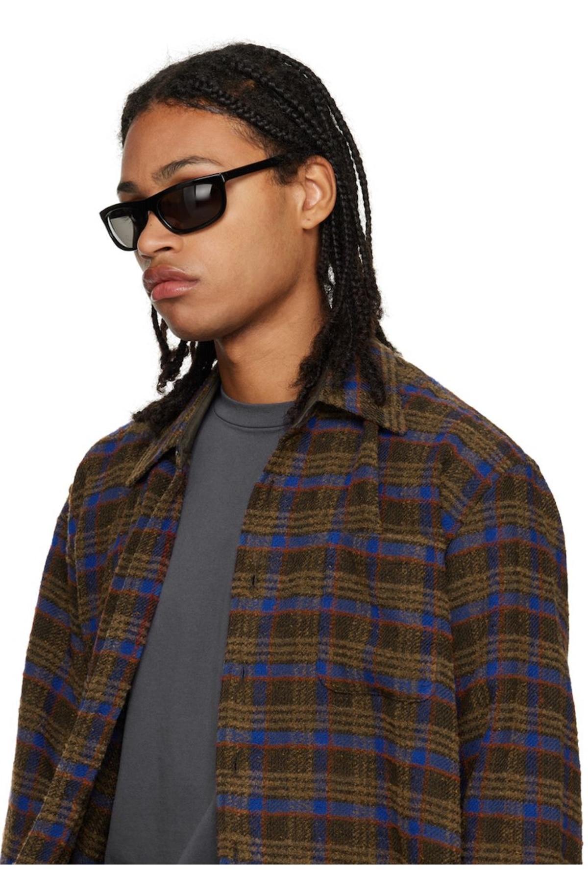 Our Legacy Black Shelter Sunglasses - INFINITE BLACK Our Legacy Black Shelter Sunglasses - INFINITE BLACK