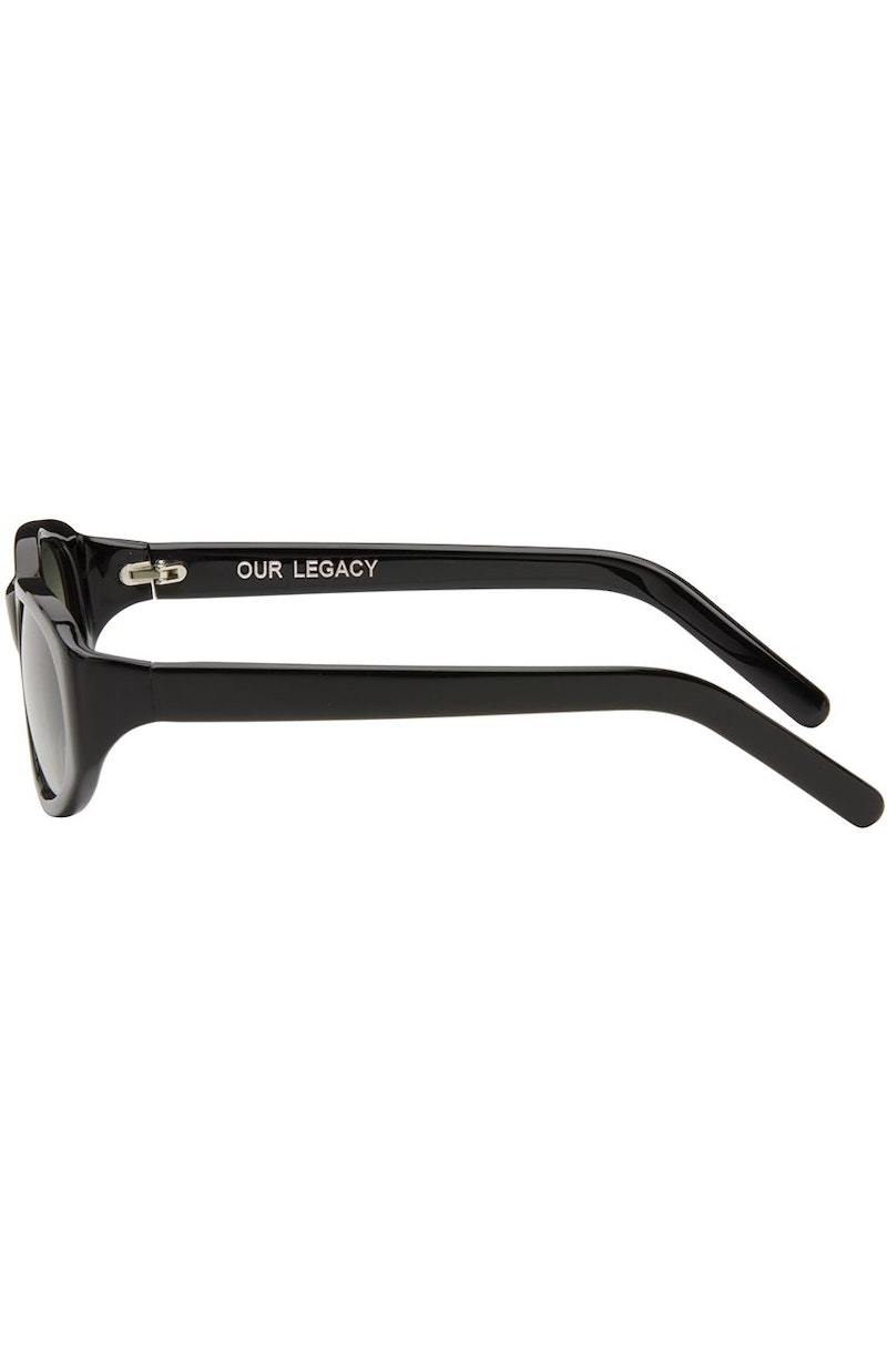 Our Legacy Unwound Sunglasses - Black | Garmentory