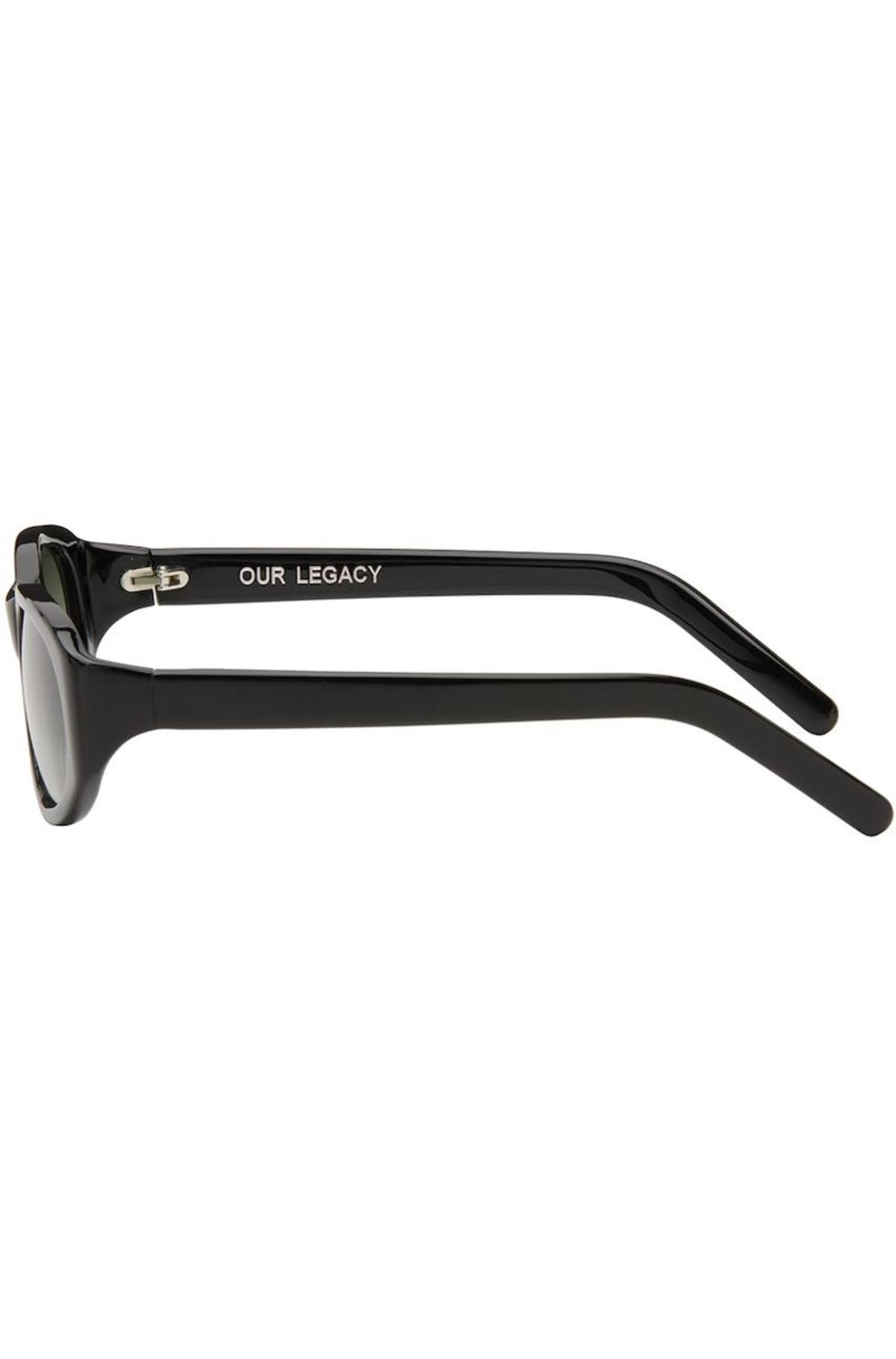 Our Legacy Unwound Sunglasses - Black | Garmentory