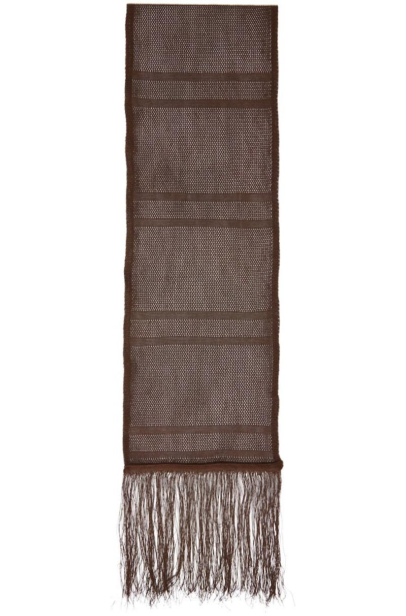 小物 Our legacy piano scarf Our Legacy - Piano Scarf Silver Sparkle Crooner Viscose