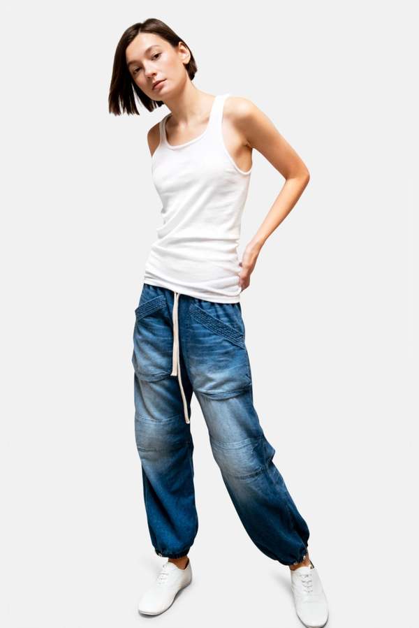 FREECITY Flap/Snap Indigo Pant - Indigo 2 | Garmentory