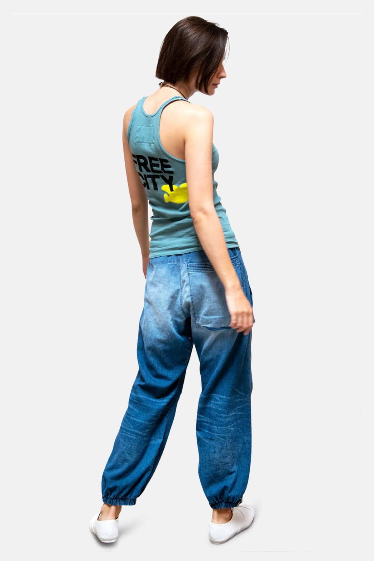 FREECITY Flap/Snap Indigo Pant - Indigo 2 | Garmentory