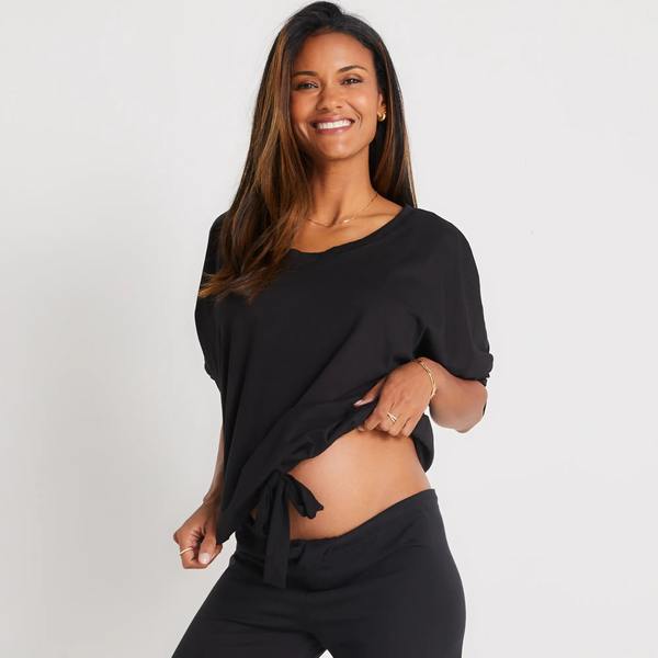 Heather Cotton Blend Top Heather Cotton Blend Top