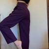 80s CHRISTY GIRL Plum Pleated Pant - Thumbnail 2