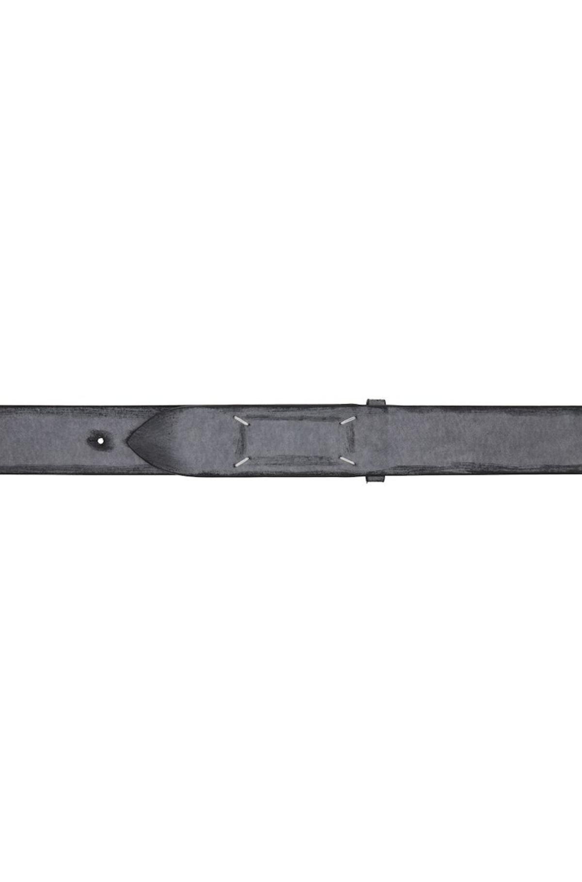 Maison Margiela Four Stitches Belt - Black | Garmentory