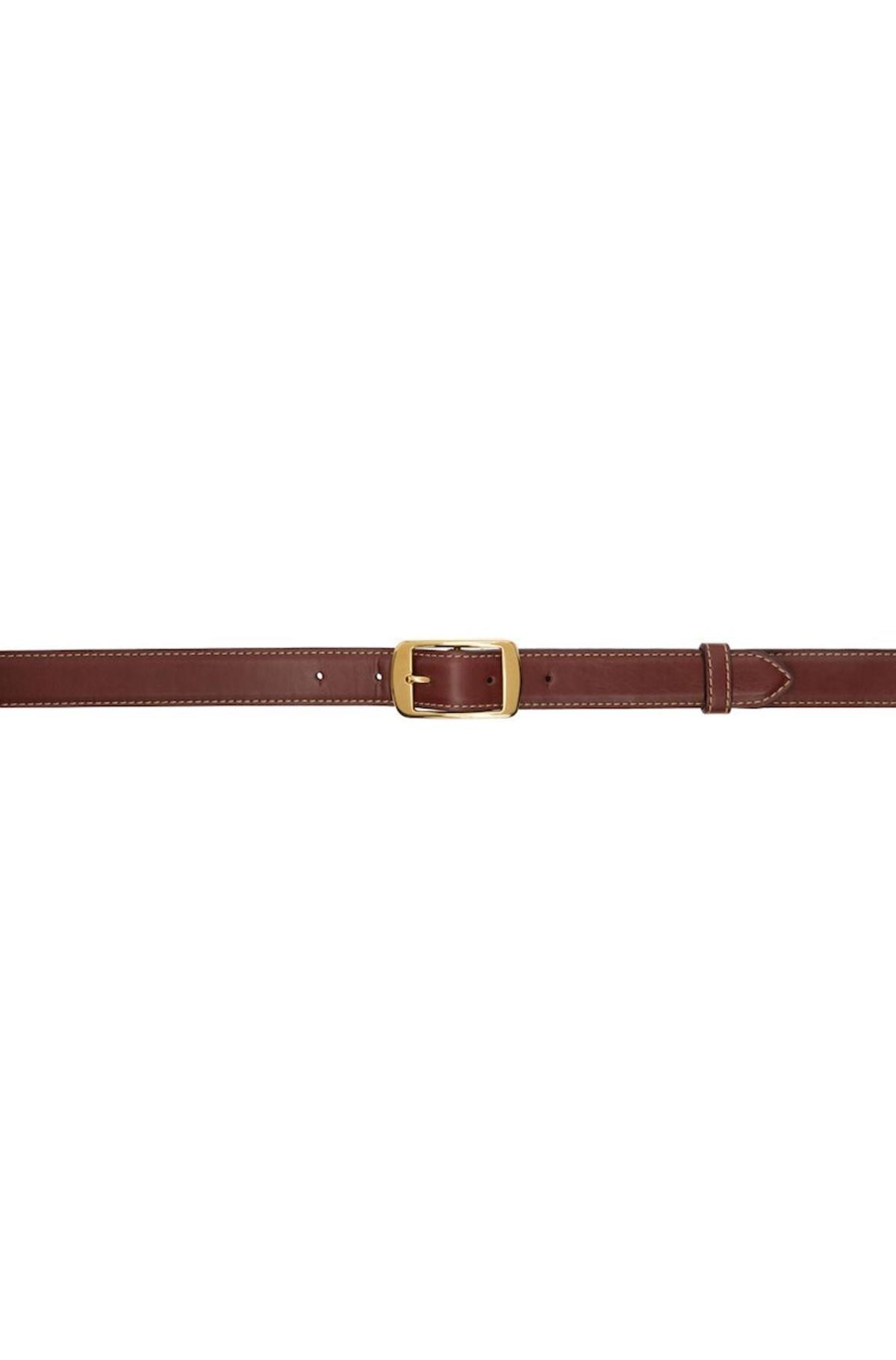 Stella McCartney: Red pleather belt image_a4de1e7b-8ca6-46ab-adf9-  main image 3