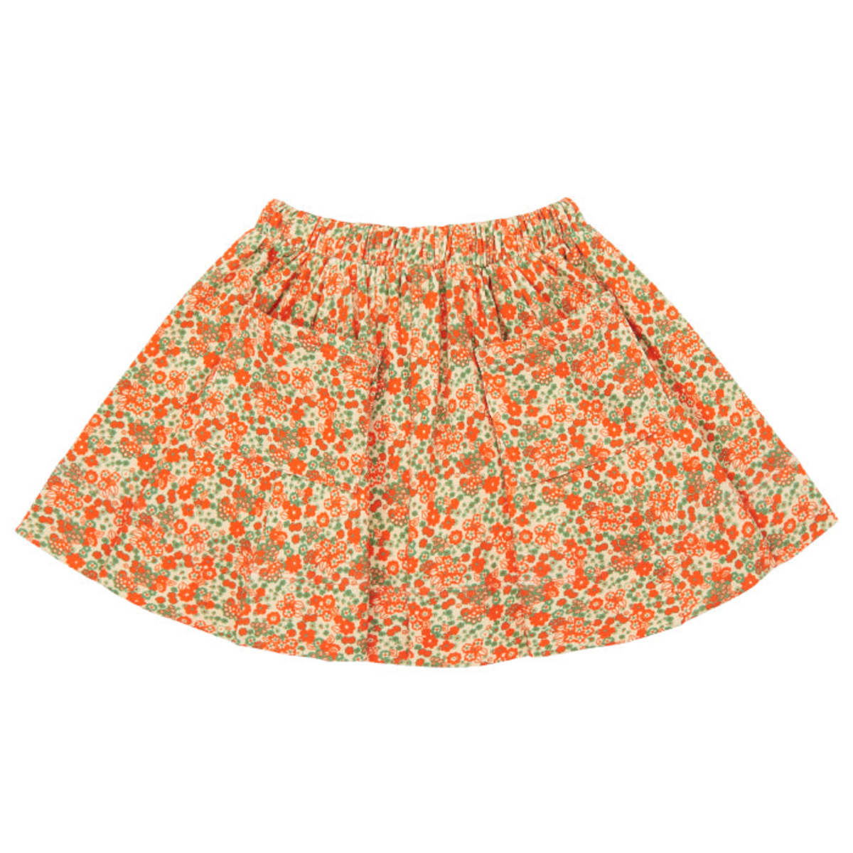 Kids Misha & Puff Child Circle Skirt - Lava Tisbury Garden