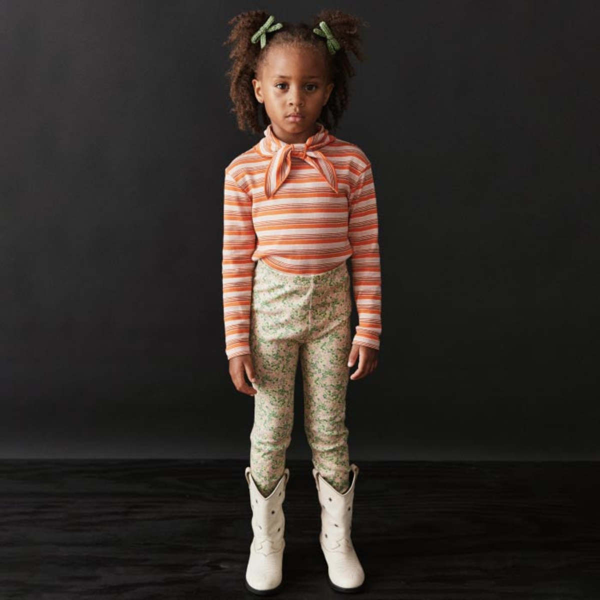 Kids Misha & Puff Child Leggings - Parfait Tisbury Garden | Garmentory