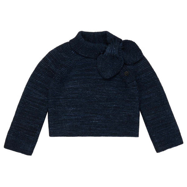 Misha & Puff Child Scout Sweater Ink Blue | Garmentory