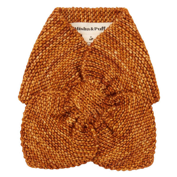 【新品】Misha&Puff sledding scarf fox Kids Misha & Puff Child Sledding Scarf - Fox Brown | Garmentory