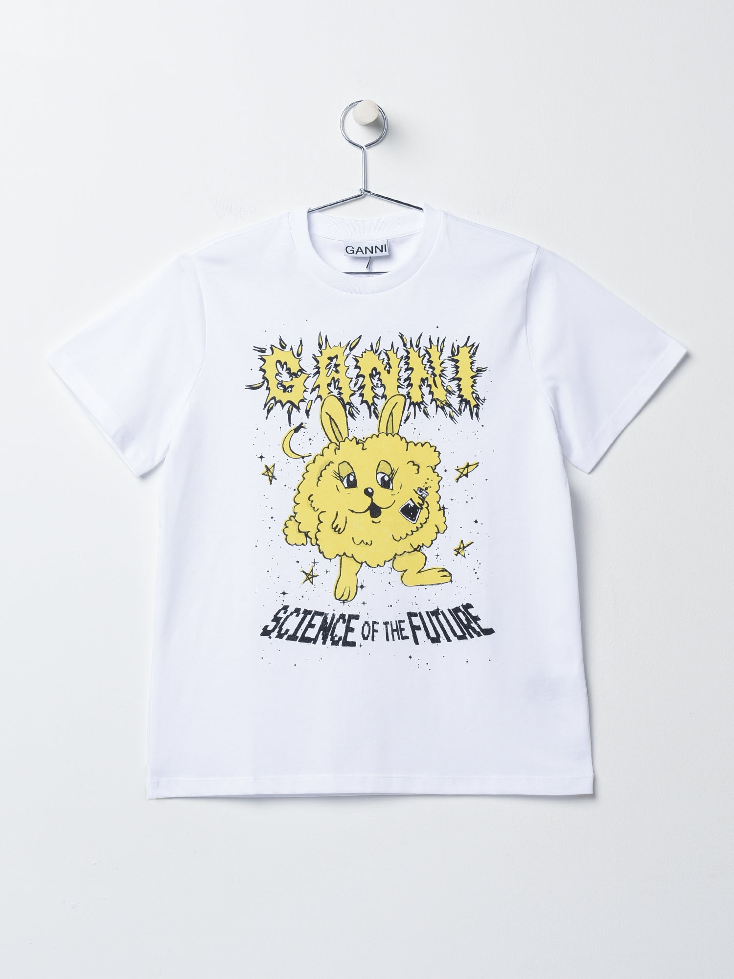 GANNI Basic Jersey Fun Bunny RelaxedTシャツ GANNI Basic Jersey Fun Bunny RelaxedTシャツ - トップス