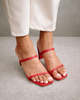 Alohas Cannes Dare to Red sandal - Red - Thumbnail 1