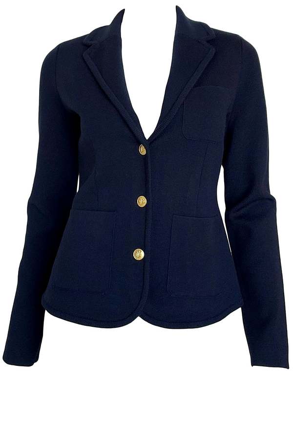お値下げ　新品タグ付き★ rag&bone ellie blazer NEW Rag & Bone Abigail Wool-Blend Knit Blazer in Gray Sz XL