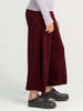 PURECASHMERE NYC Loose Fit Pants - Burgundy - Thumbnail 2