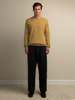PURECASHMERE NYC Crew Neck Sweater - Golden Leaf - Thumbnail 2