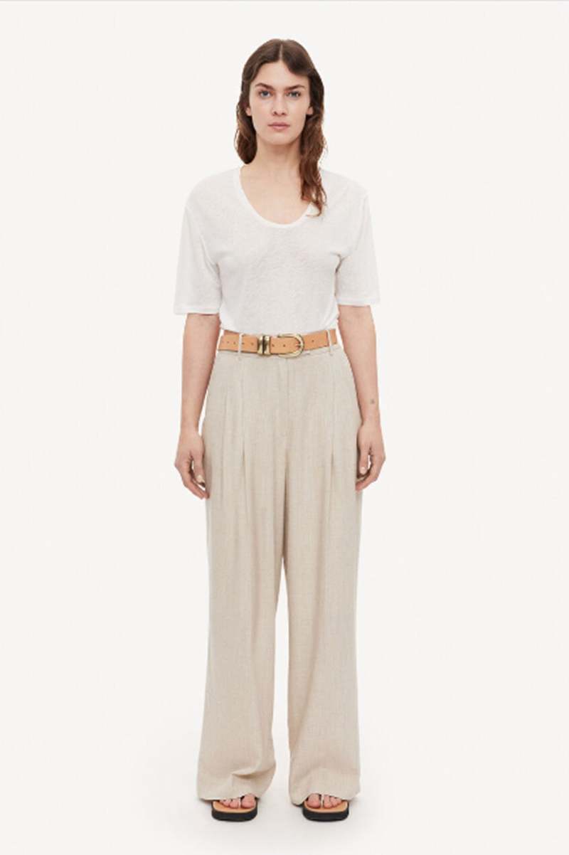 By Malene Birger Cymbaria Trouser - Undyed | Garmentory
