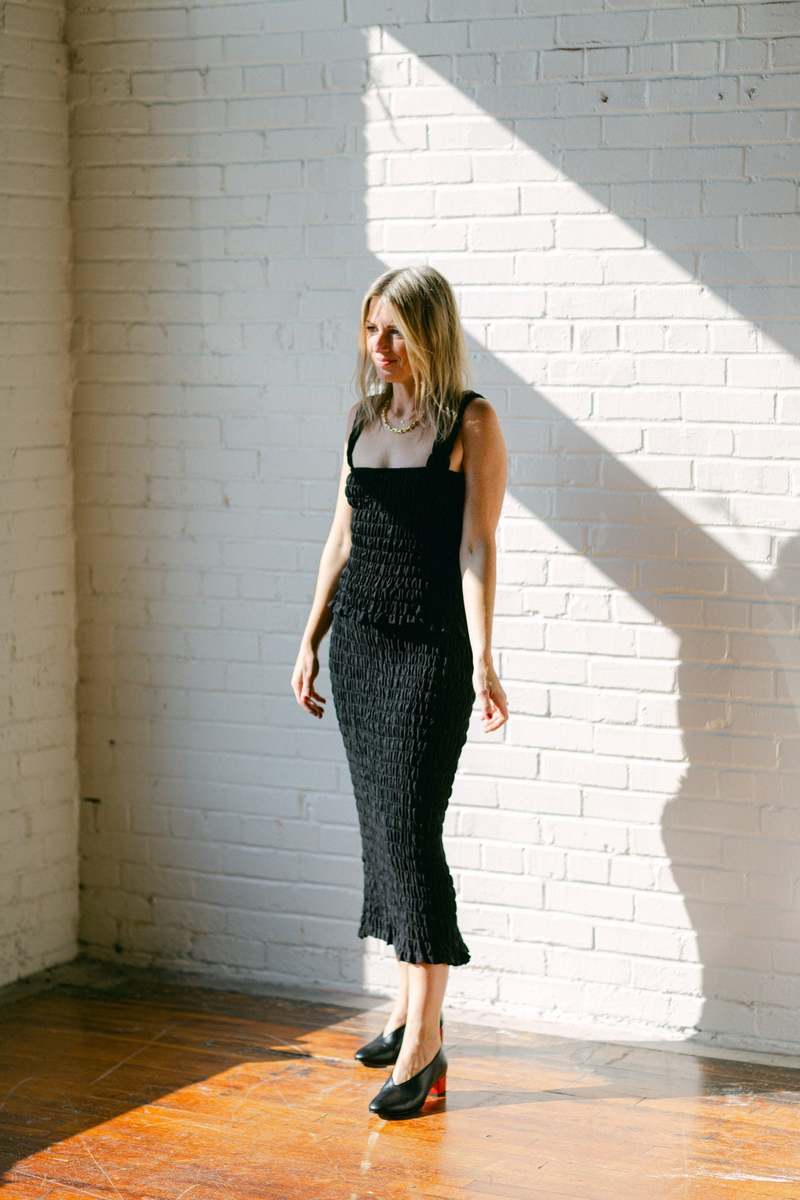 “By Malene Birger”ラミー×コットンエアリードレス Black Mary organic cotton dress - Buy Dresses online | By Malene