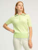 PURECASHMERE NYC Polo Shortsleeve - Light Green - Thumbnail 1