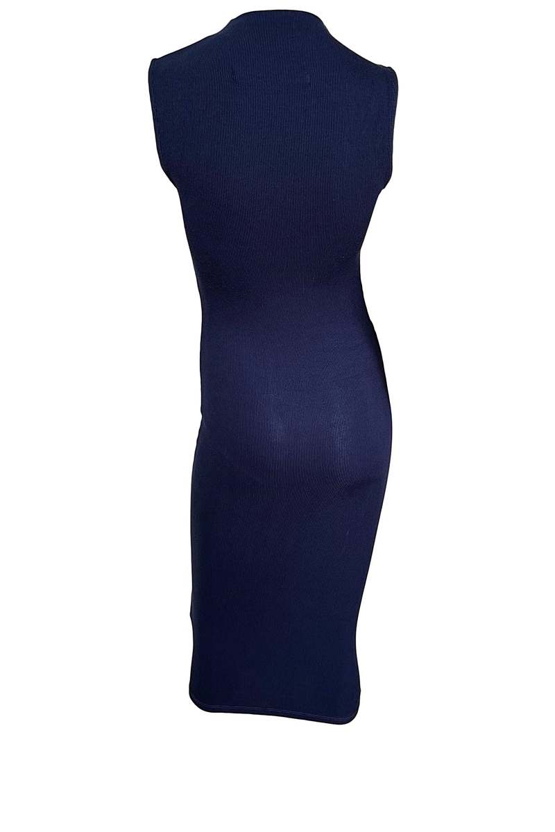 enza costa silk knit sleeveless twist midi dress Enza Costa Silk Knit Sleeveless Twist Midi Dress