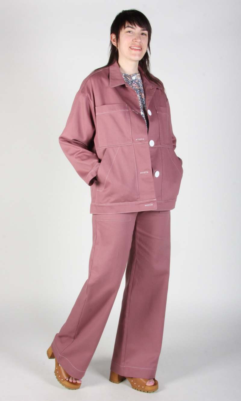 Birds of North America Tystie Jacket - Nightfall Rose