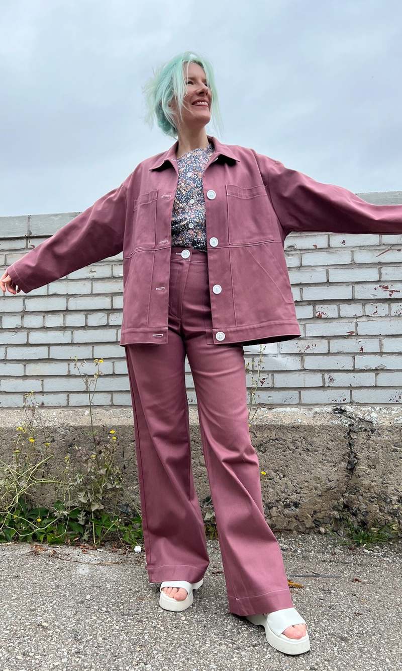 Birds of North America Tystie Jacket - Nightfall Rose