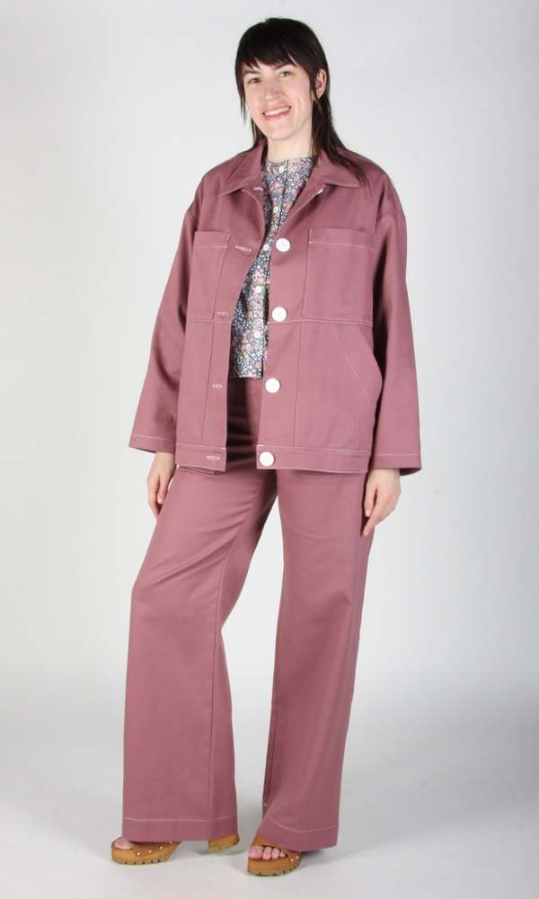 Birds of North America Tystie Jacket - Nightfall Rose