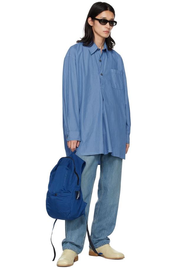 Our Legacy Slim Backpack - Blue | Garmentory